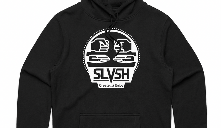 SLVSH Hands Hoodie - Riding Fit | Black