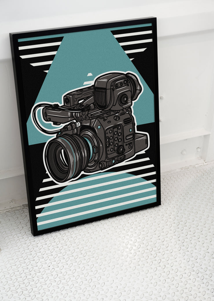 C300 Mii Camera Poster (Framed)