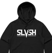 SLVSH Logo Hoodie - Riding Fit | Black
