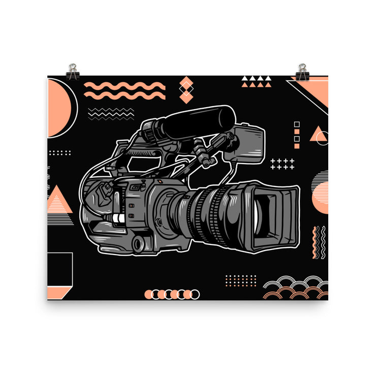 modern movie camera