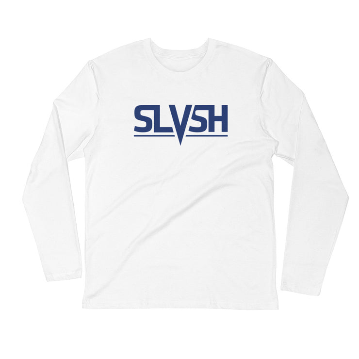 SLVSH Logo LS Shirt | White